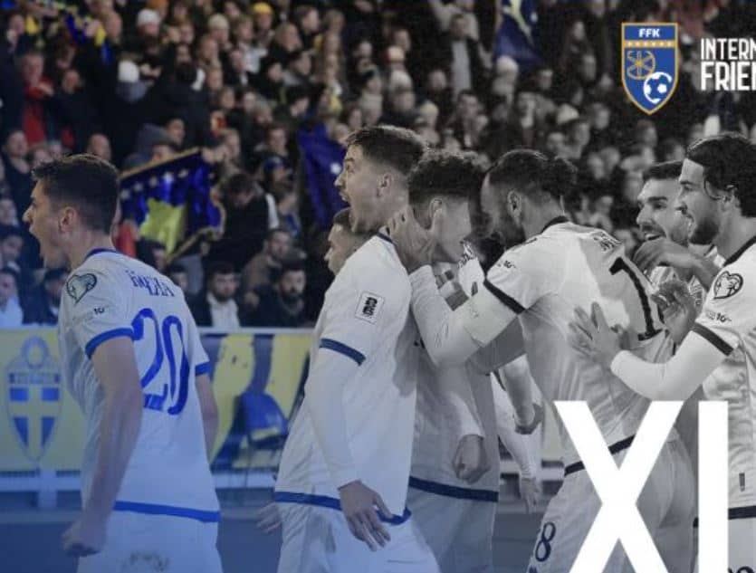 Formacionet zyrtare Çeki – Kosovë