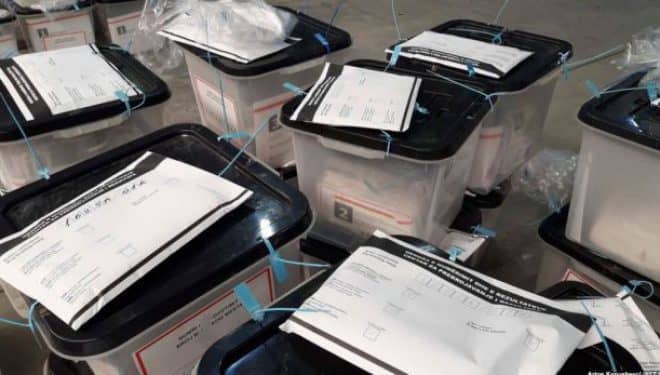 CEC publishes first embassy votes: VV 84%, PDK 7.55%, LDK 5.41%
