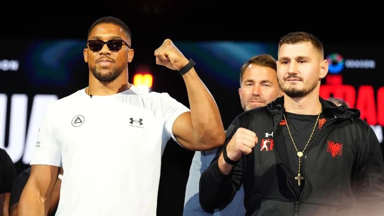 Joshua vs Prenga – gjithçka që duhet të dini për supermeçin në Arabinë Saudite